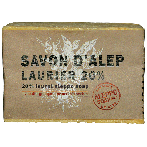 Aleppo Soap Co. Laurier Savon d'Alep au laurier 20%