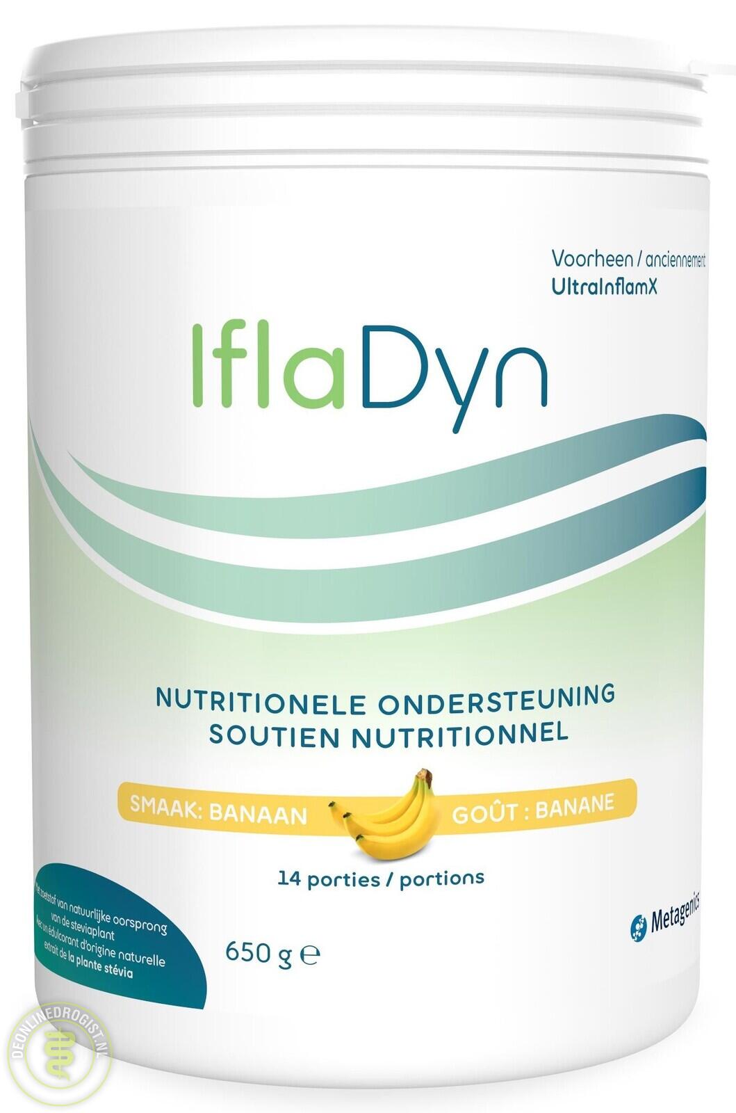 Metagenics IflaDyn Nutrition Goût De Banane
