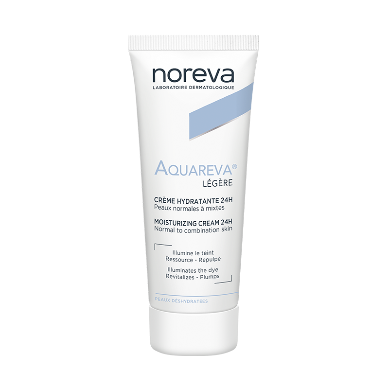 Noreva Aquareva Légère Moisturizing Cream 24H Dagcrème  40 ml