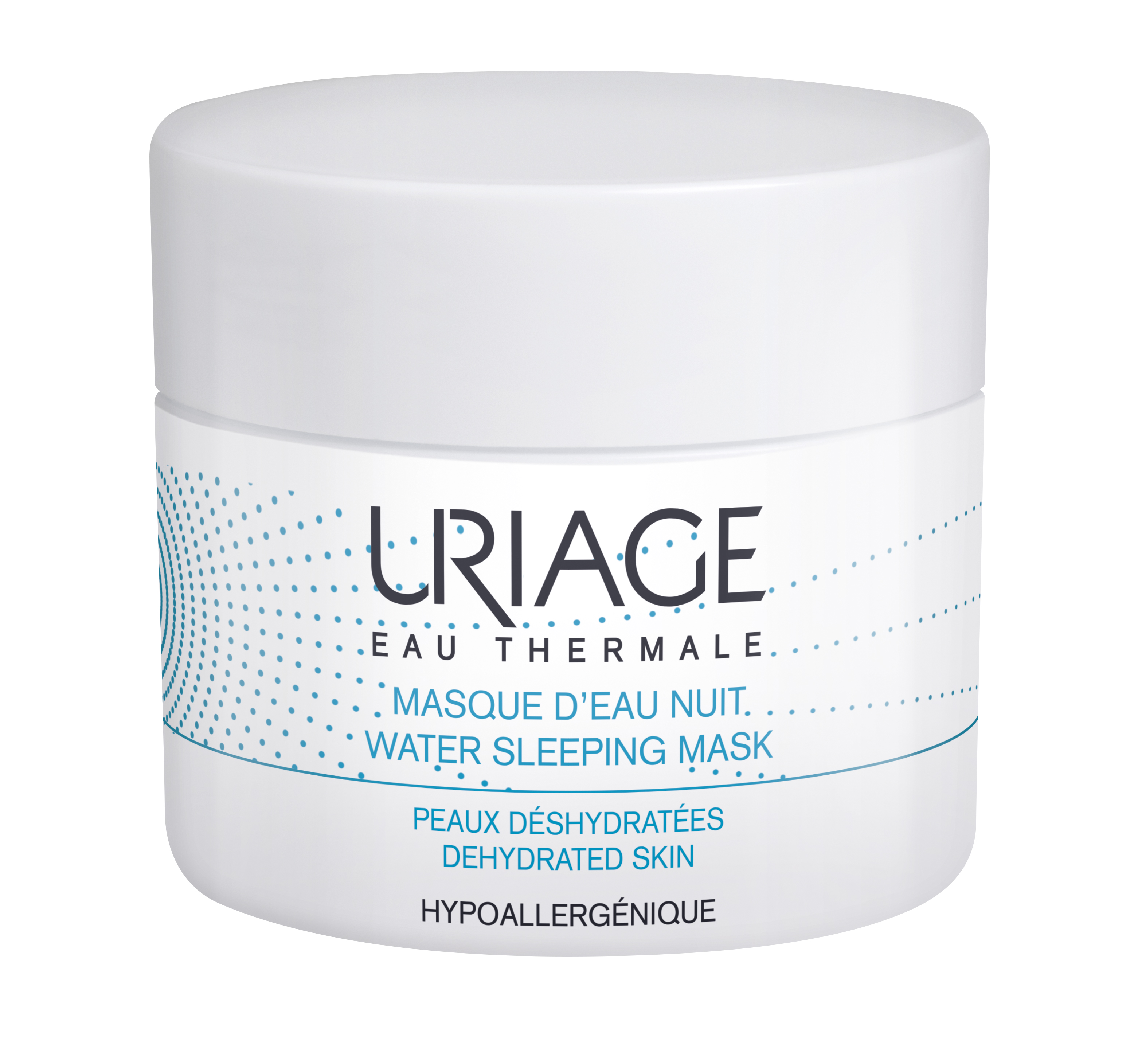 Uriage Eau Thermale Masque D'Eau Nuit Masker Zeer Vochtarme Huid 50 ml