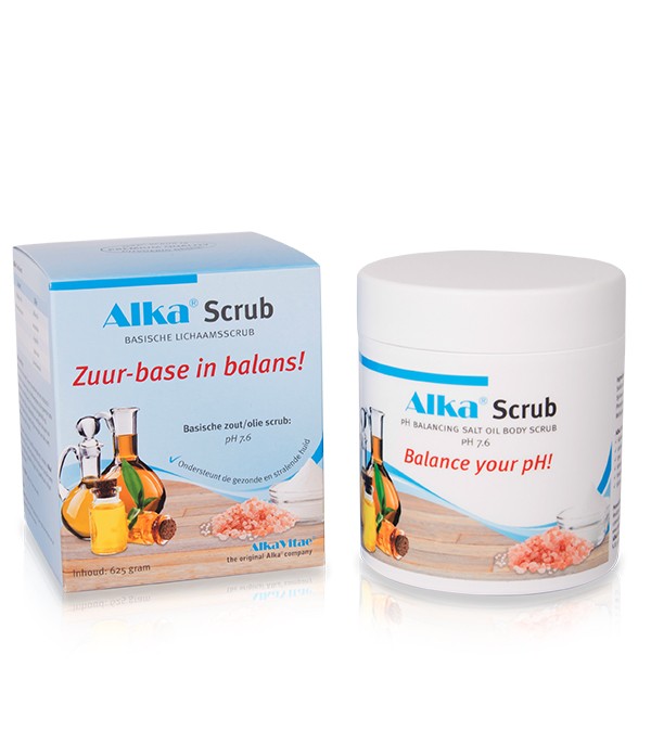 AlkaVitae Alka Scrub Basische Lichaamsscrub Scrub Ontzuren 250 gr