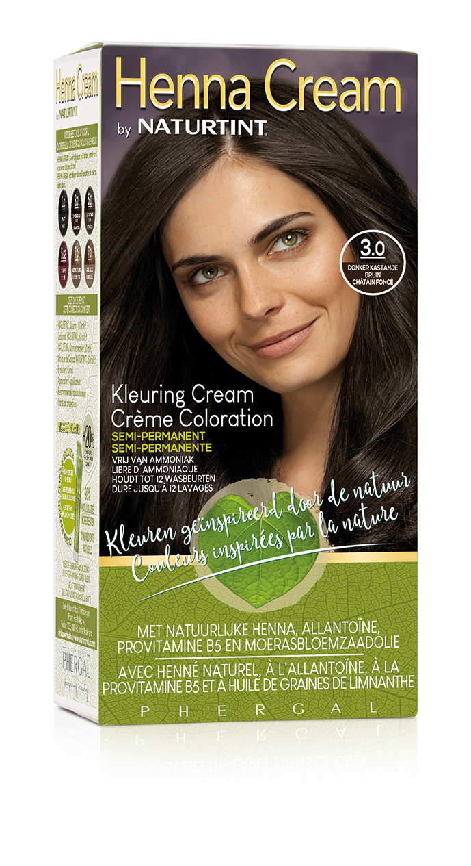 Naturtint Henna Cream Haarfarbe 3.0 Dunkel Kastanien Braun 110ml