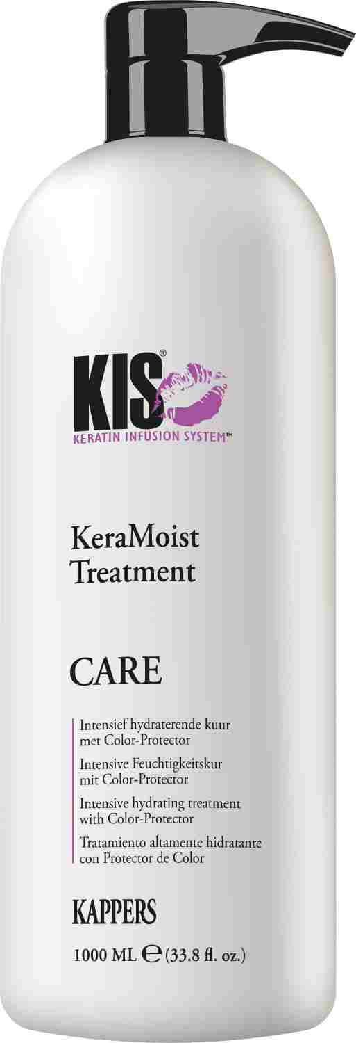 KIS Care KeraMoist Treatment Masker Chemisch Behandeld/Droog/Kroezend Haar 1000 ml