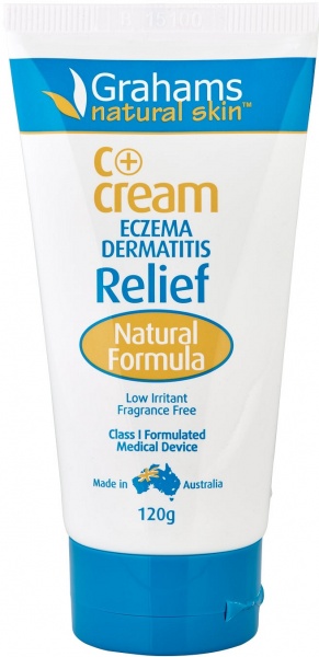 Grahams Natural Calendulis Plus Cream Crème Eczeem en Psoriasis 120 gr