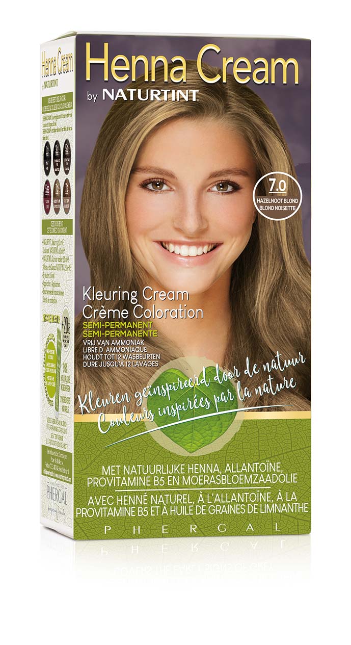 Naturtint Henna Cream Coloration 7.0 Blond Noisette