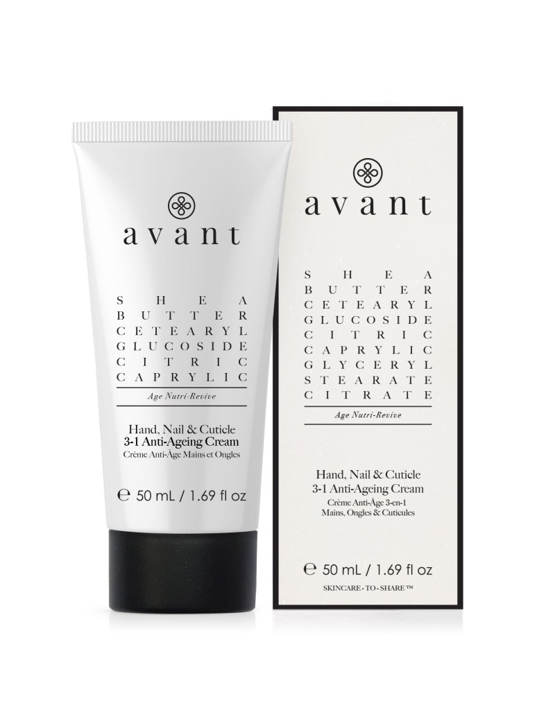Avant Age Nutri-Revive Hand, Nail & Cuticle 3-1 Anti-Ageing Cream 50 ml