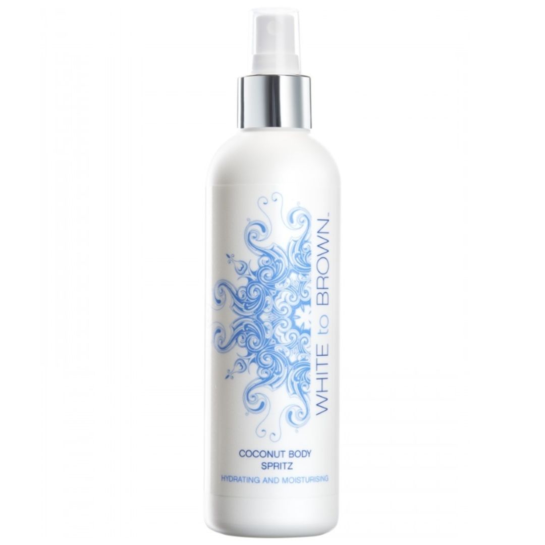 White to Brown Verzorging Coconut Body Spritz Spray  250 ml