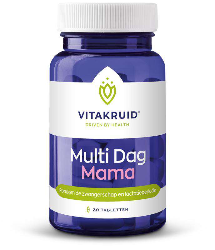 Vitakruid Multi Dag Mama Tabletten Zwangerschap 30 Tab