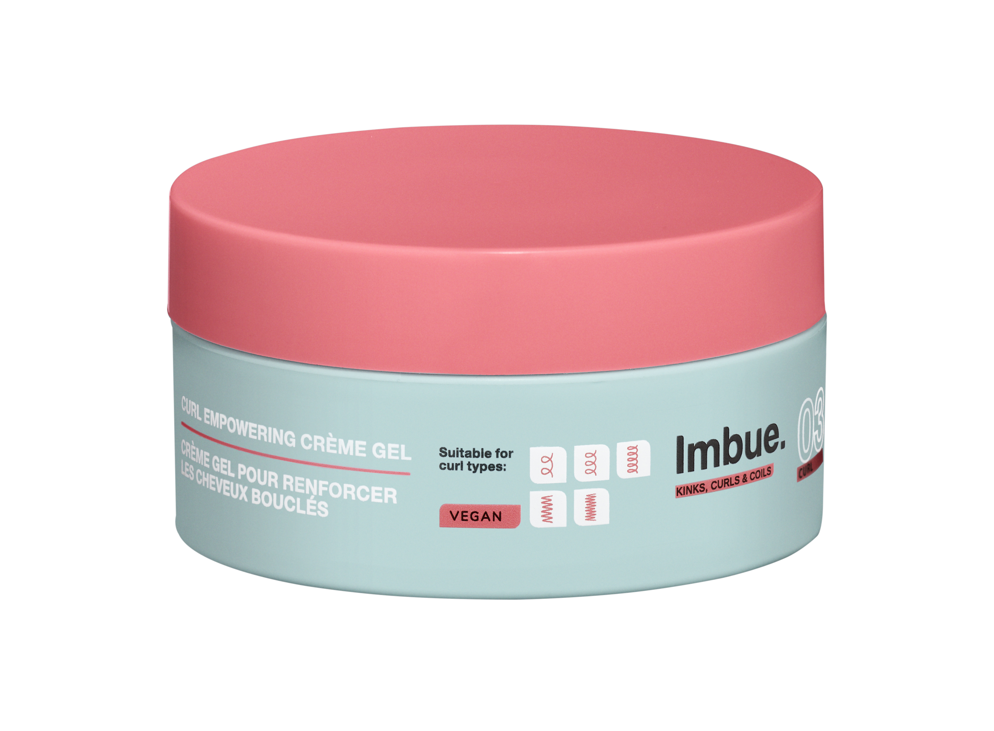 Imbue 03 Boucles Gel crème cheveux bouclés