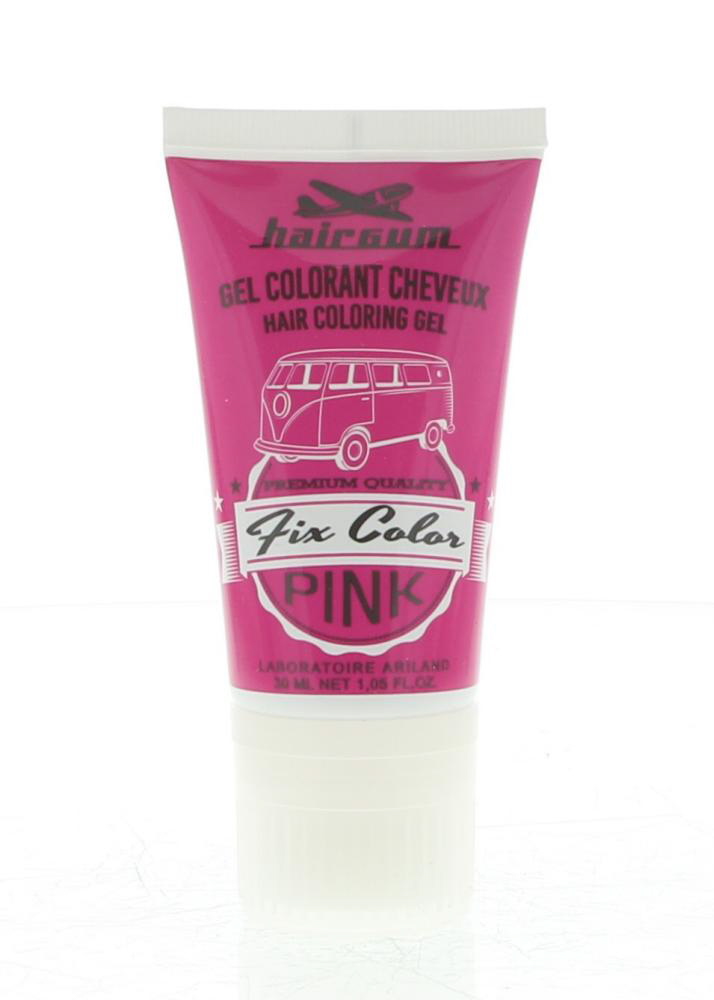 Hairgum Fix Color Hair Coloring Gel Ref.022400208 Pink 30 ml