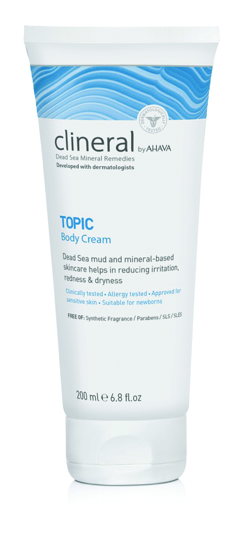 Ahava Clineral Topic Body Cream Crème Atopische Dermatitis 200 ml