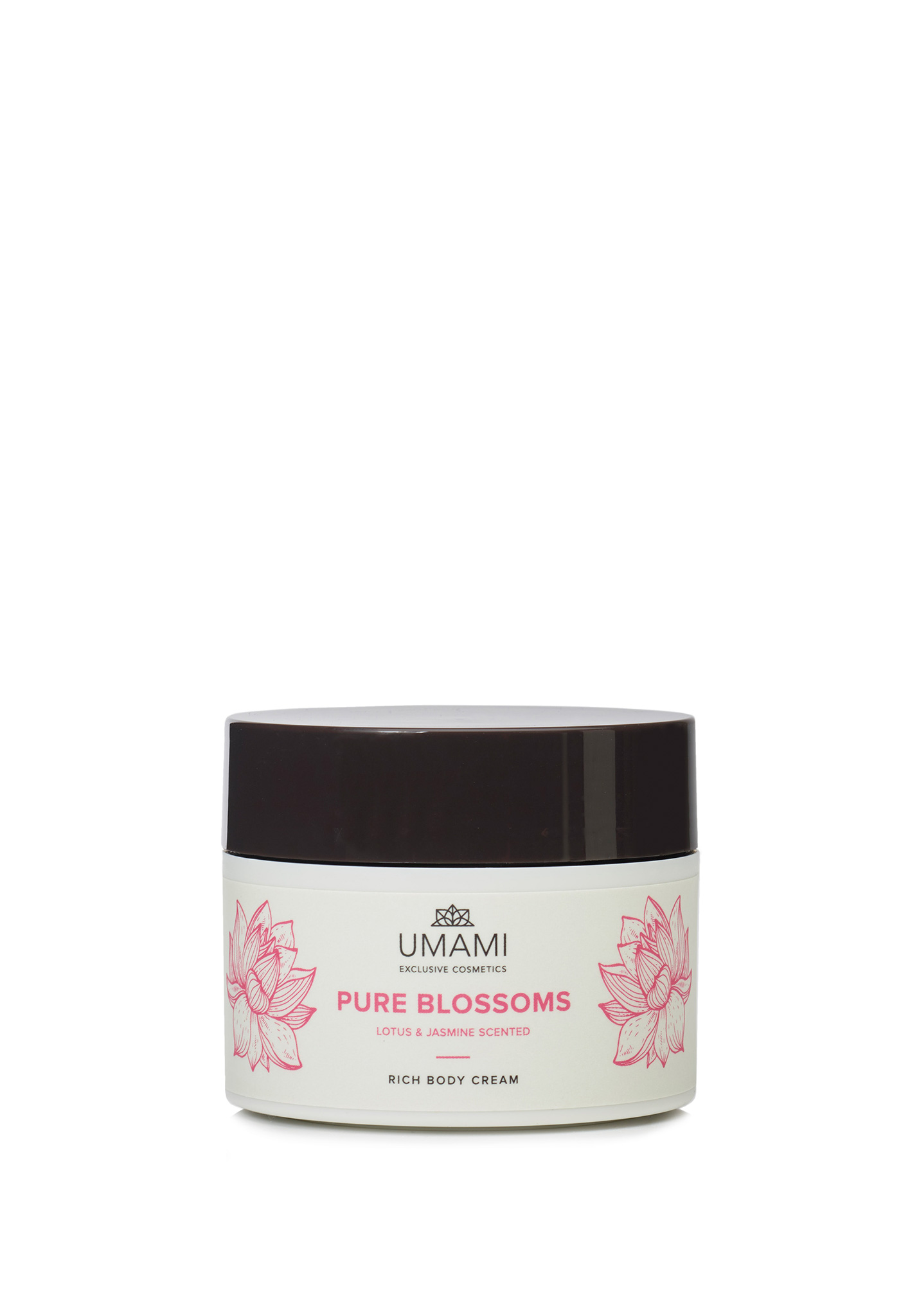 Umami Exclusive Cosmetics Pure Blossoms Rich Body Cream Crème Lotus & Jasmine 250 ml