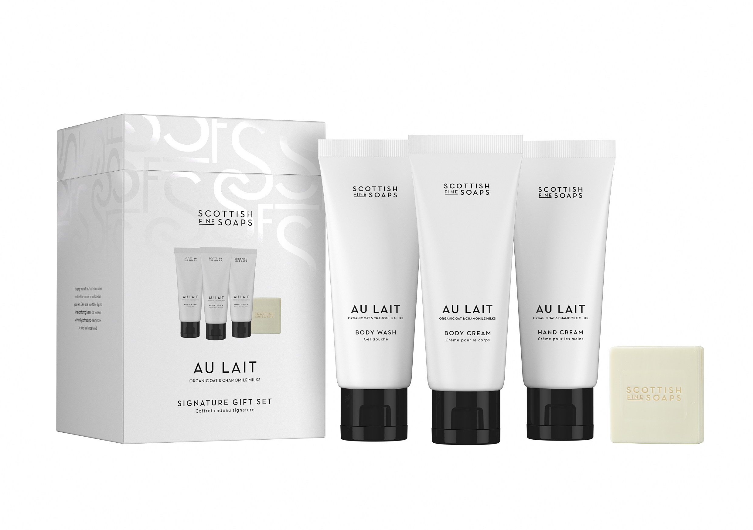 Scottish Fine Soaps Au Lait Luxurious Gift Set  1 Pak_2