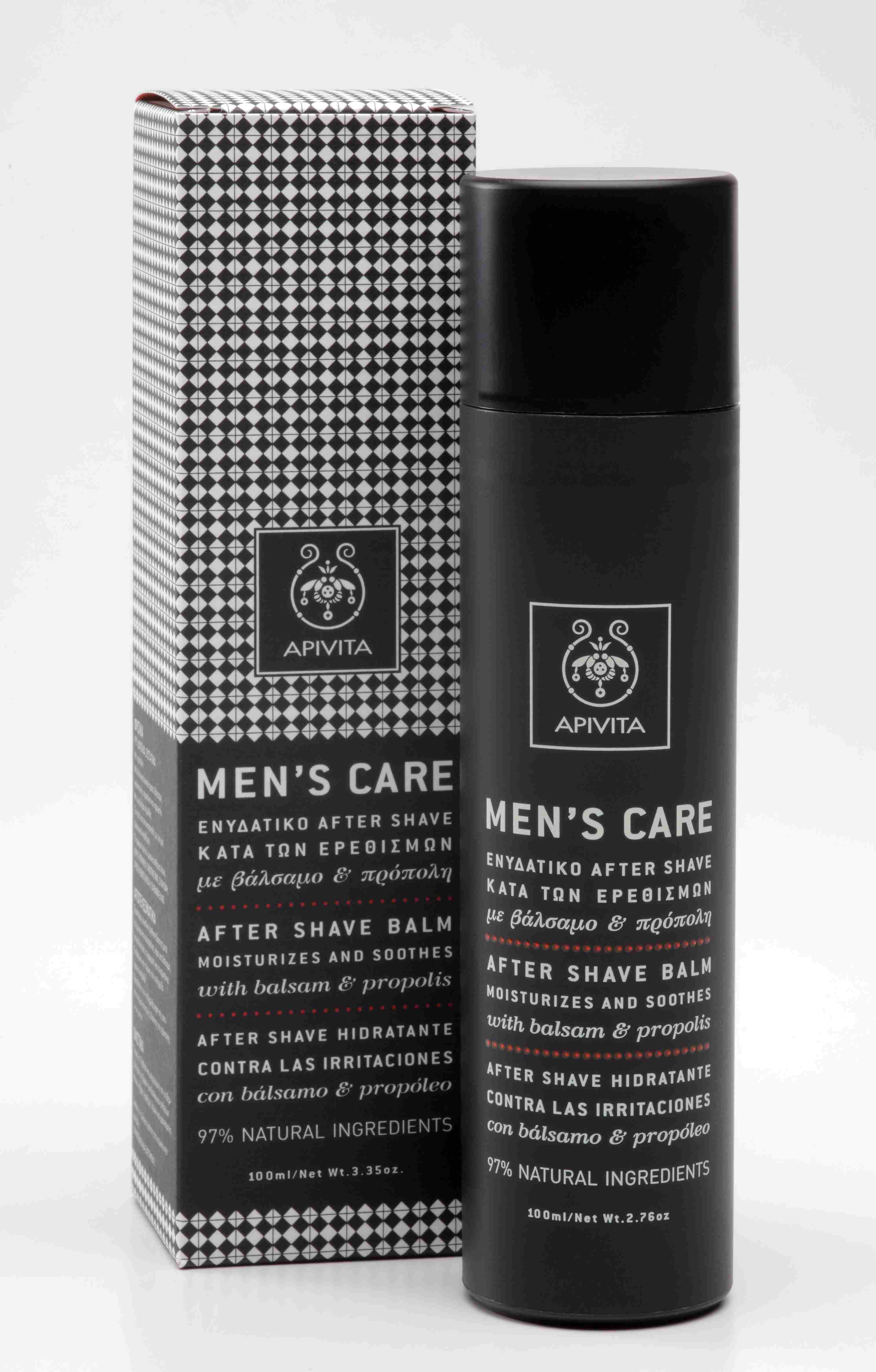 Apivita Men's Care Aftershave Balm with Balsam & Propolis 100 ml