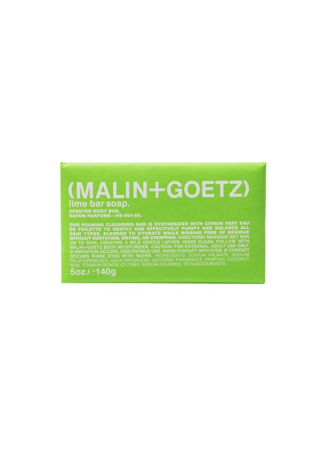 Malin + Goetz Body Lime Bar Soap Zeep 140 ml