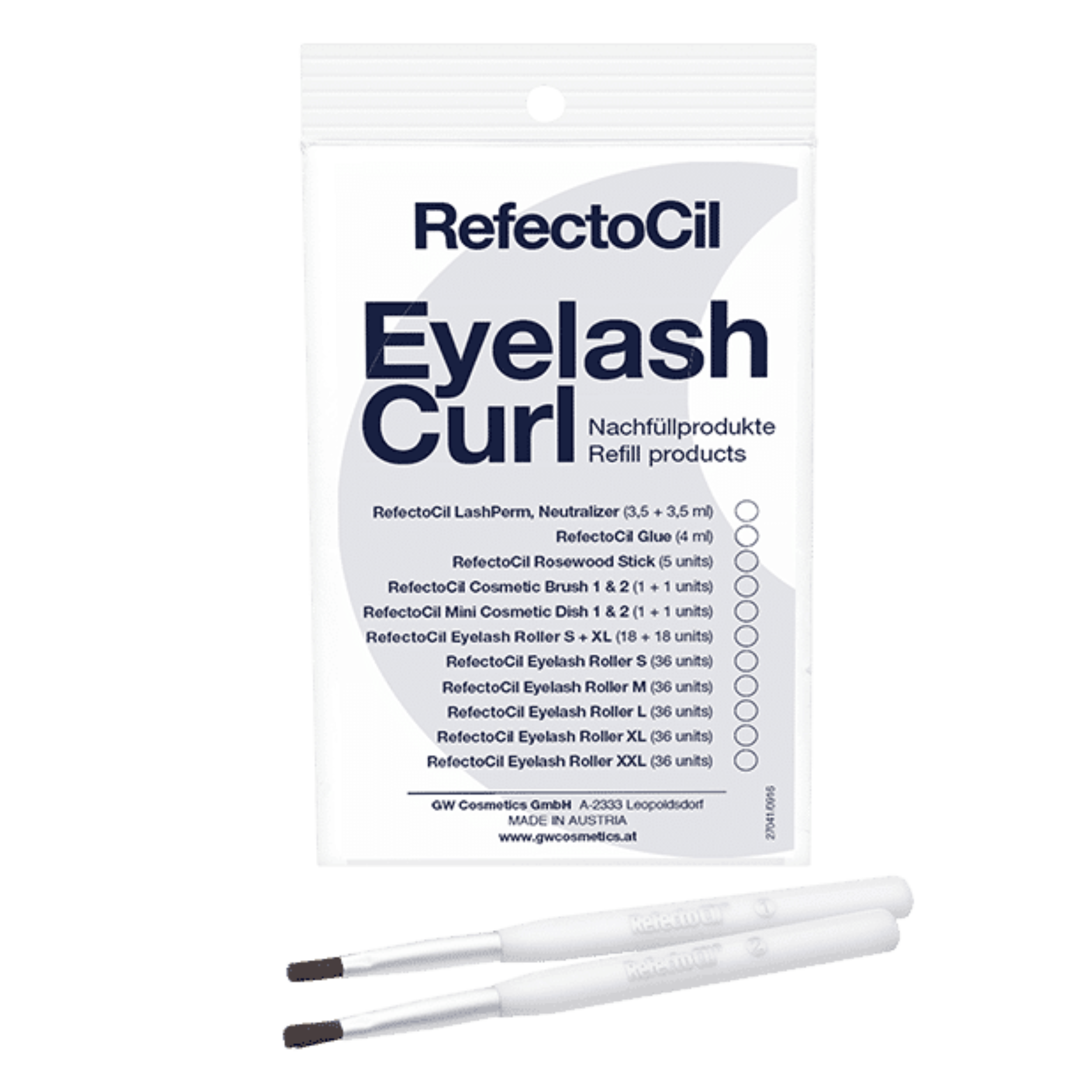 Refectocil Cosmetic Brush Refill Accessoire  2 St