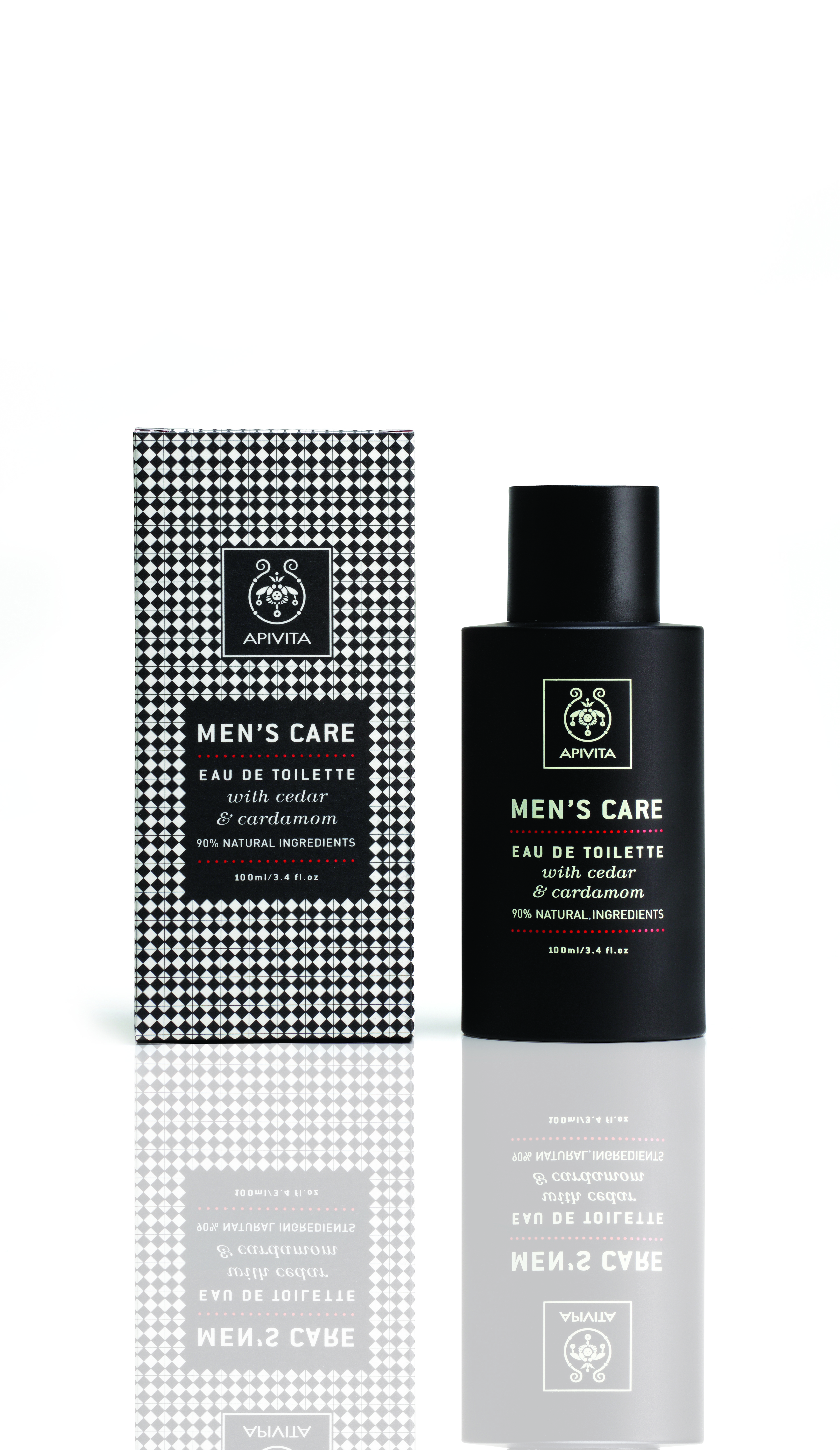 Apivita Men's Care Eau de Toilette with Cedar & Cardamon 100 ml
