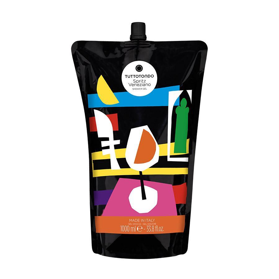 Tuttotondo Spritz Veneziano Gel Douche Recharge Tous Les Types De Peau 1000ml