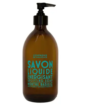 Compagnie de Provence Menthe Basilic Savon Liquide Energisant Gel  495 ml