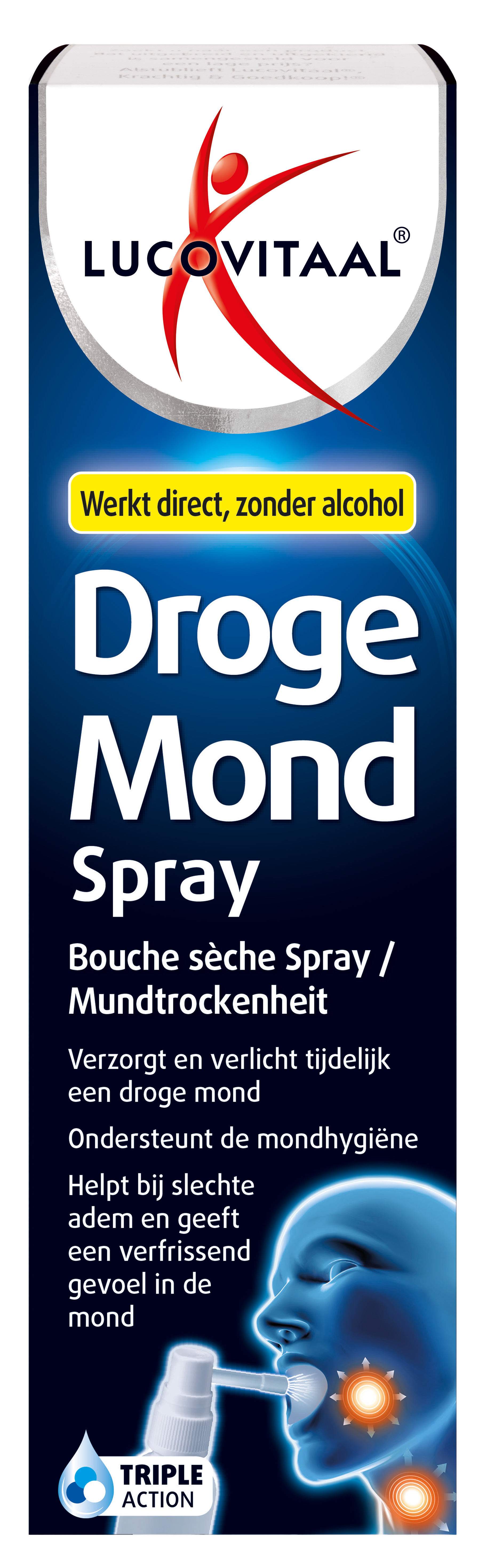 Lucovitaal Droge Mond Spray 20 ml