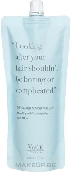 VoCê TVoCê Treatment Smoothing Anti-Frizz Mask Cocoa And Marsh Mallow . 200 ml