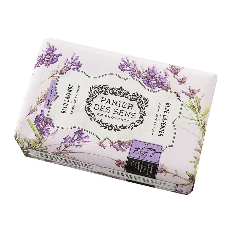 Panier des Sens Shea Butter Soaps Extra Gentle Soap Blue Lavender 200 gr