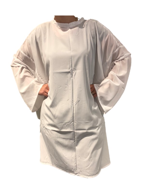 Nebur Cape with Strap White 1Pc