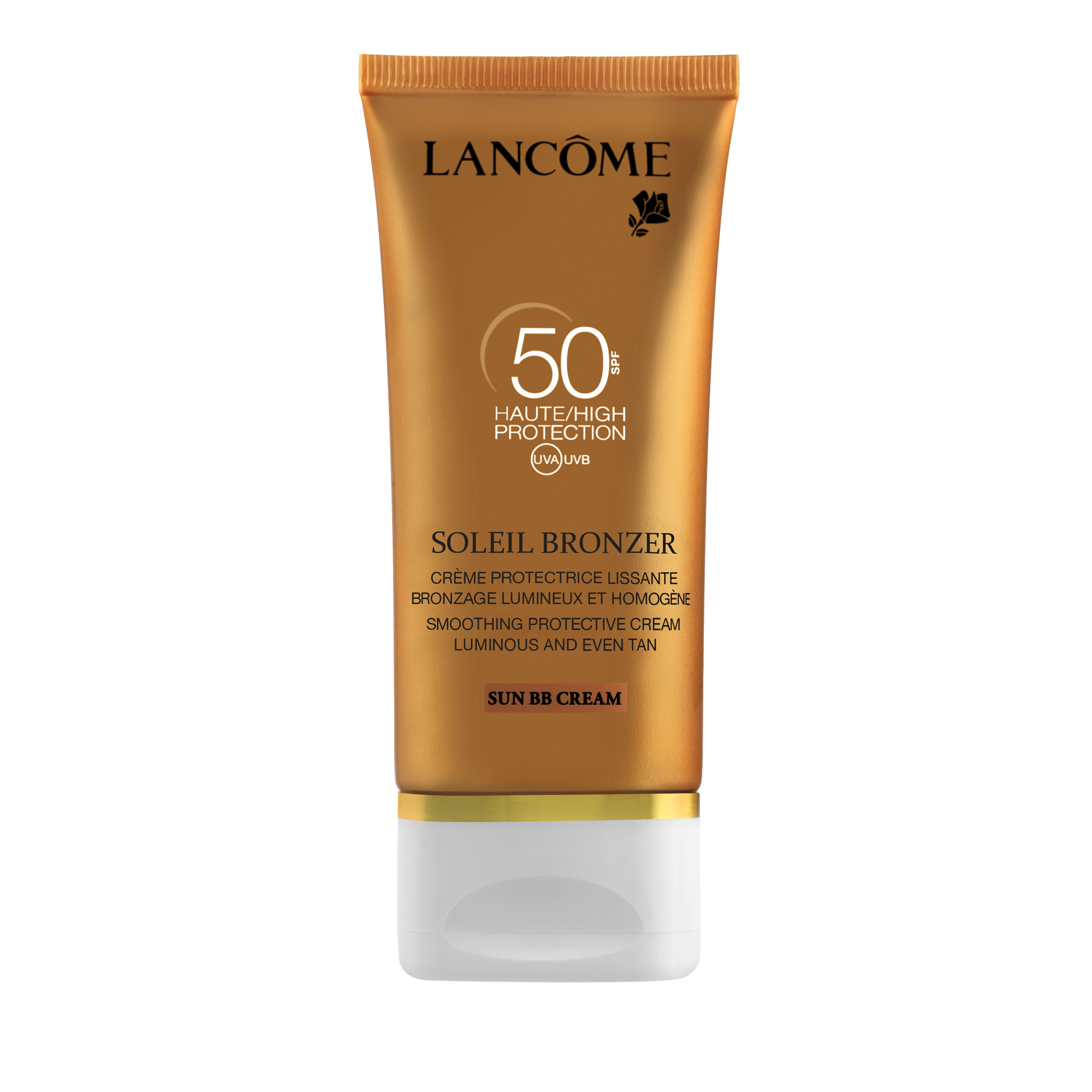 Lancôme Skin Care Soleil Bronzer Smoothing Protective Cream Luminous And Crème SPF50 - Gezicht 50 ml
