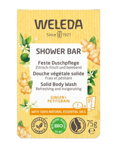 Weleda Soins Du Corps Bain & Douche Shower Bar Gingembre +Petitgrain