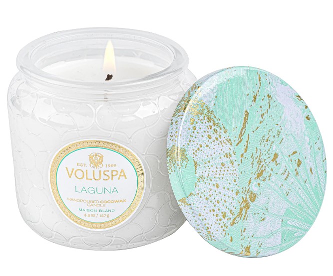 Voluspa Maison Blanc Laguna Petite Jar Candle 12.. 127 gr
