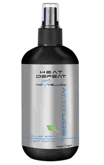 Attitude Heat Defeat No More Yellow Spray Blond Haar 150 ml