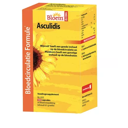 Bloem Asculidis Capsules Bloedcirculatie 100 Cap