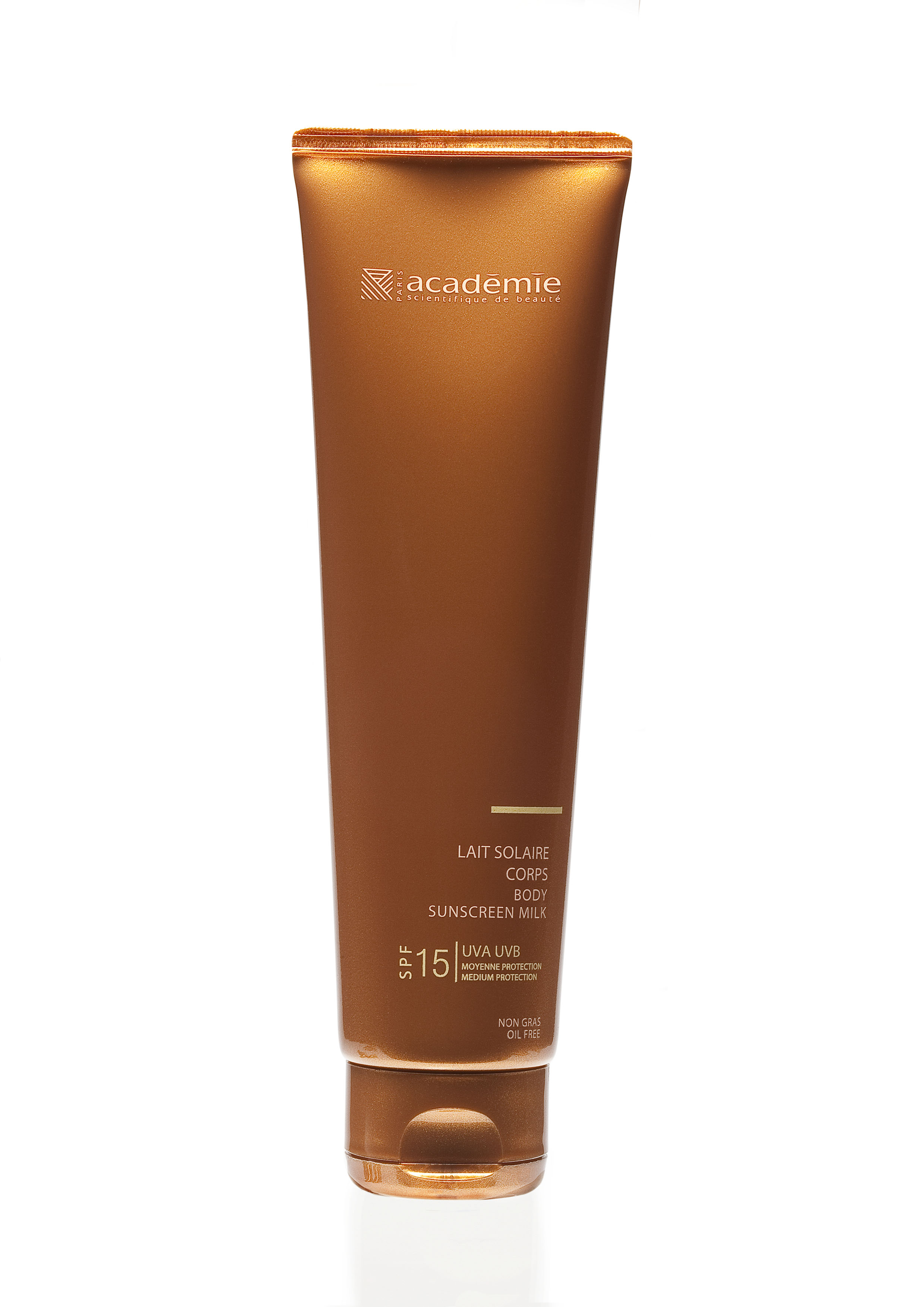 Académie Suncare Bronzécran Body Sunscreen Milk Melk SPF15 - Lichaam 150 ml