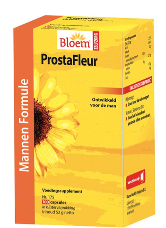 Bloem Prostafleur Capsules Urinewegen Man 100 Cap