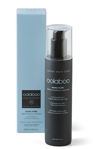 Oolaboo Hair Care Blushy Truffle Brilliant Platinum Hair Bath Shampoo Blond/Grijs Haar 250 ml