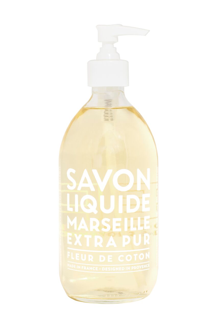 Compagnie de Provence Fleur de Coton Savon Liquide Marseille Extra Pur Gel  500 ml