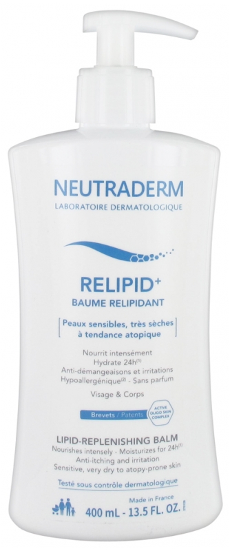 Neutraderm Relipid+ Lipid-Replenishing Balm  400 ml