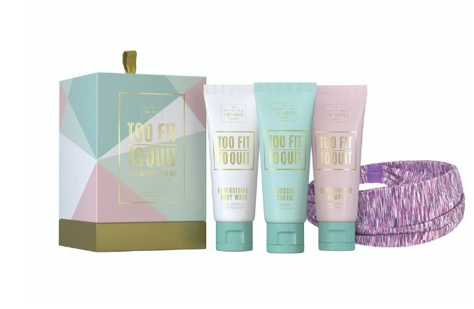 Scottish Fine Soaps Luxurious Gift Sets Too Fit To Quit Set 1 Pak