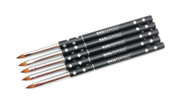 NailPerfect Tools Professional Oval Gel Brush Accessoire  1 St